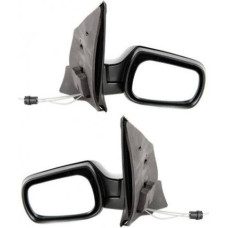 Зеркало боковое Ford Fiesta, левое, обогрев